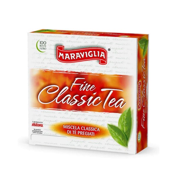 Ristora Maraviglia Fine Classic Tea черен чай 100 броя пакетчета