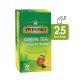 Twinings Green Tea Lemon & Honey 25 пакетчета зелен чай