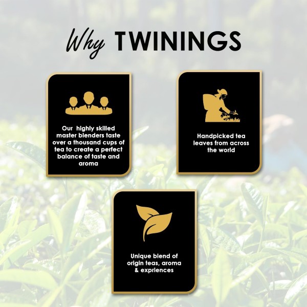 Twinings Green Tea Lemon & Honey 25 пакетчета зелен чай