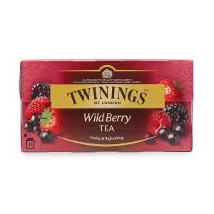 Twinings Wild Berry Tea 25 пакетчета черен чай