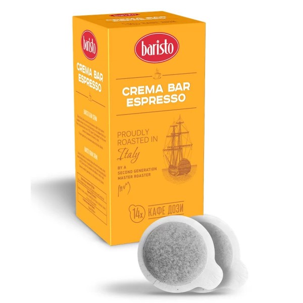 Baristo Crema Bar Espresso кафе монодози - 14 бр. 