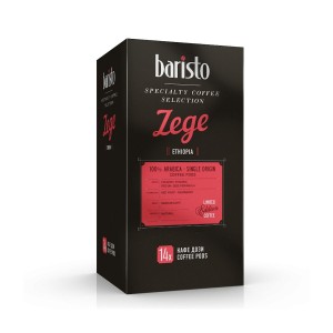 Baristo Specialty Coffee Selection Zege Ethiopia,14 бр. филтър дози