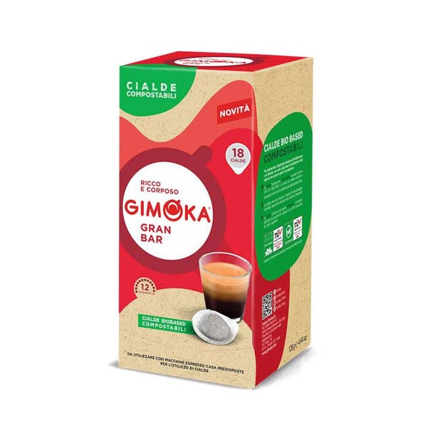 GIMOKA Gran Bar кафе филтър дози 18 бр.