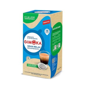 GIMOKA Gran Relax Decaffeinato безкофеиново кафе филтър дози 18 бр.