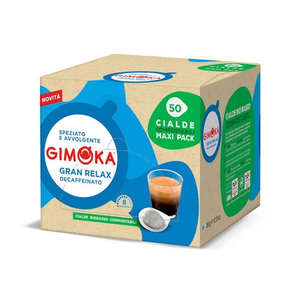 GIMOKA Gran Relax Decaffeinato безкофеиново кафе филтър дози 50 бр.