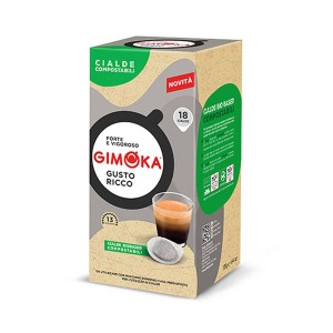 GIMOKA Gusto Ricco кафе филтър дози 18 бр.