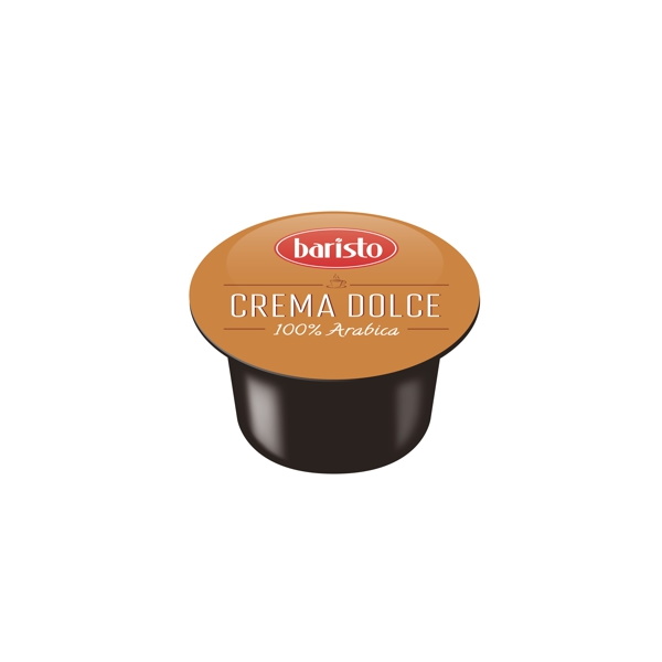 Baristo Crema Dolce 100 бр. кафе капсули, съвместими с Lavazza Blue