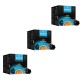 Bianchi Collezione Nero Gusto Decaf Espresso 48 бр. (3 x 16 бр.) кафе капсули система Dolce Gusto
