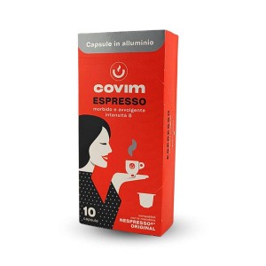 Covim Alluminio Espresso 10 бр. Кафе капсули Nespresso®