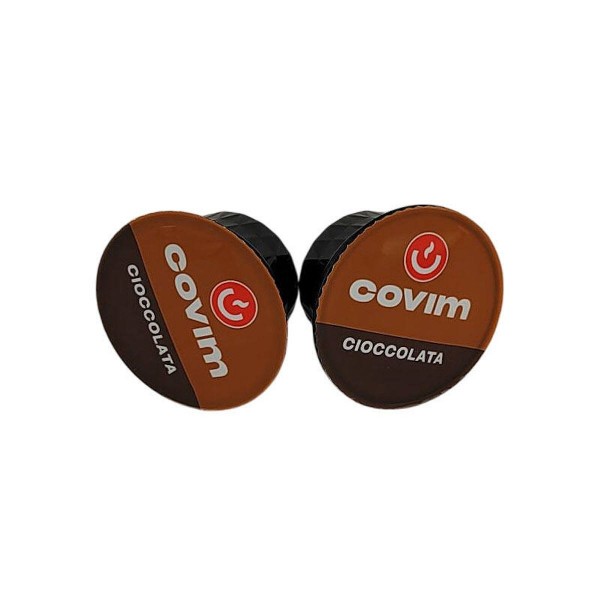 Covim Cioccolata 16 бр. кафе капсули, съвместими с Dolce Gusto