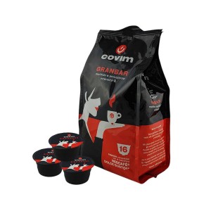 Covim Granbar 16 бр в плик Кафе на капсули съвместими с Dolce Gusto