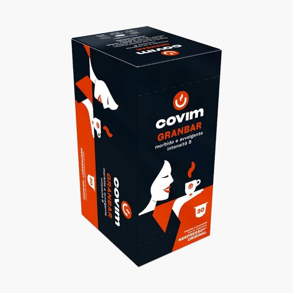 Covim Granbar 30 бр. алуминиеви капсули за Nespresso® с-ма