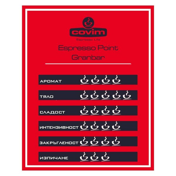 Covim Granbar Кафе капсули Еspresso Point 100 бр.