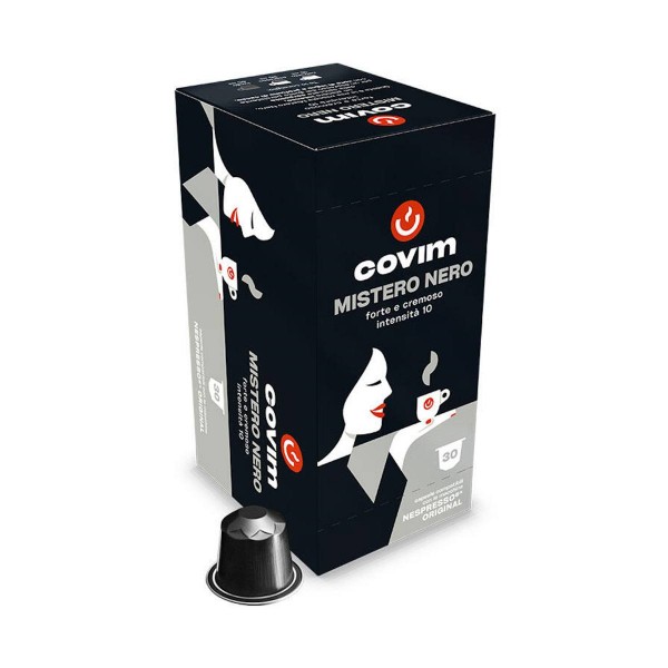 Covim Mistero Nero 30 бр. алуминиеви капсули за Nespresso® с-ма