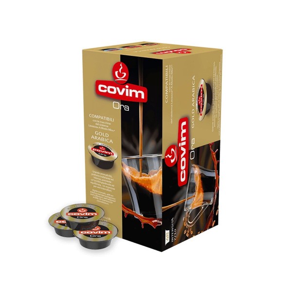 Covim Ora Gold Arabica 48 бр Кафе на капсули съвместими с Modo Mio
