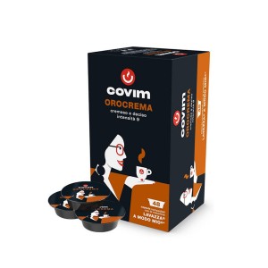 Covim Orocrema 48 бр Кафе на капсули съвместими с Modo Mio