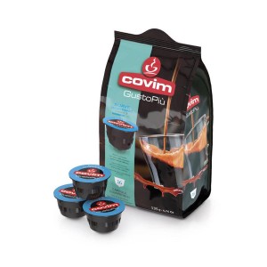 Covim Suave Decaffeinato 16 бр в плик Безкофеиново кафе на капсули съвместими с Dolce Gusto