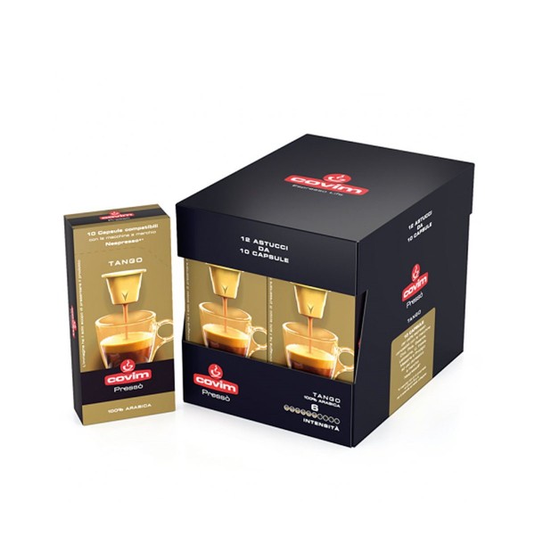 Covim Tango Presso 10 бр Кафе капсули Nespresso