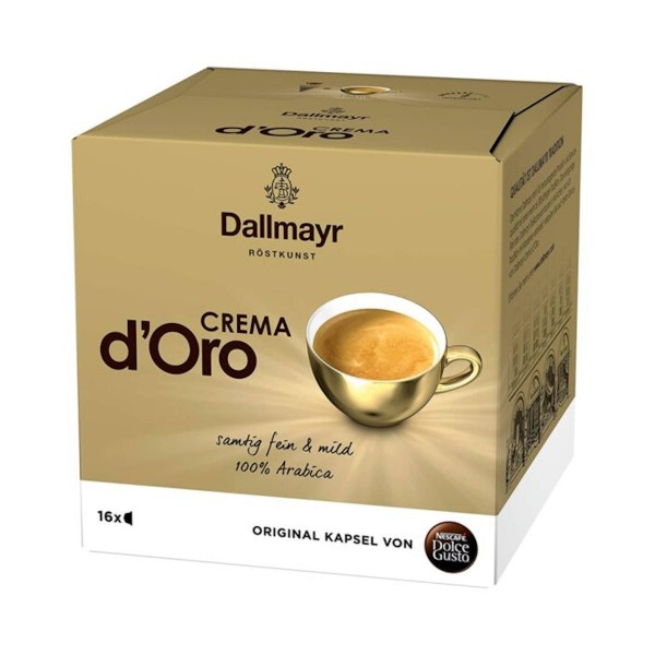 Dallmayr Crema d’Oro 16 бр. кафе капсули за Dolce Gusto