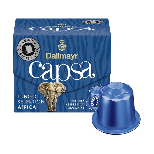 Dallmayr Capsa Lungo Selektion Africa 10 бр капсули Nespresso® съвместими