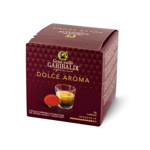 Garibaldi Dolce Aroma – Кафе на капсули A Modo Mio 16 бр