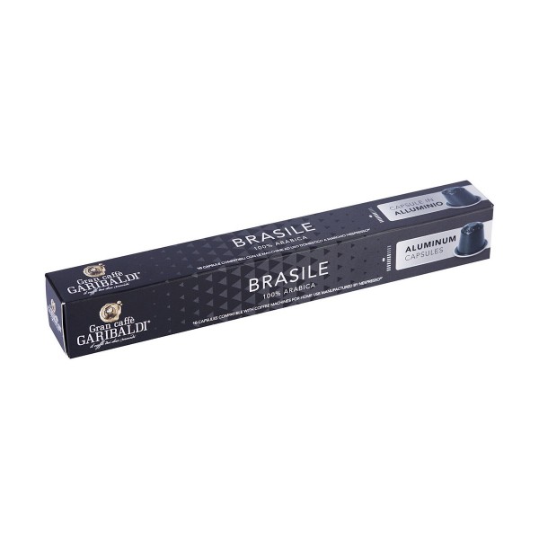 Garibaldi Alluminio Brasile 10 бр. кафе капсули за Nespresso® с-ма