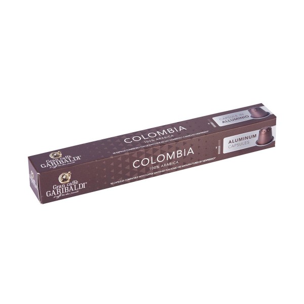 Garibaldi Alluminio Colombia 10 бр. кафе капсули за Nespresso® с-ма