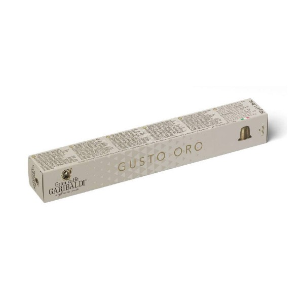 Garibaldi Gusto Oro 10 бр. кафе капсули за Nespresso® с-ма