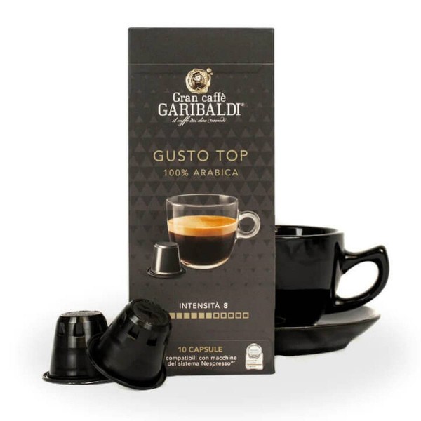Garibaldi Gusto Top 10 бр – Кафе на капсули Nespresso
