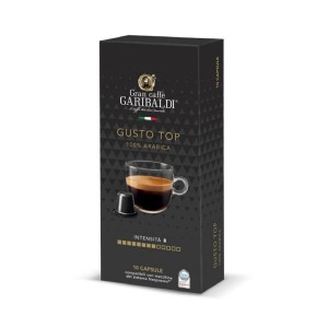 Garibaldi Gusto Top 10 бр – Кафе на капсули Nespresso