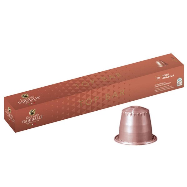 Garibaldi Top Bar 10 бр. кафе капсули за Nespresso® с-ма