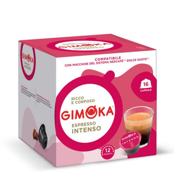 GIMOKA Intenso капсули съвместими с Dolce Gusto® 16 бр