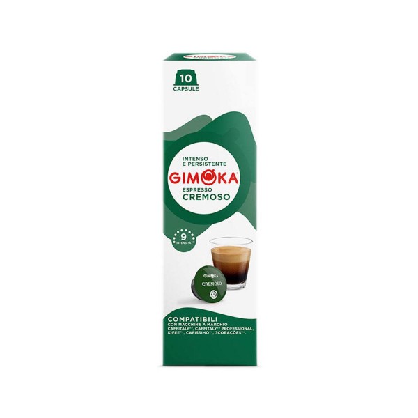 GIMOKA Cremoso кафе капсули Caffitaly 10 бр.