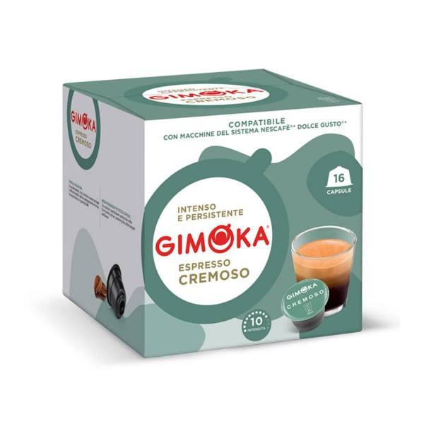 GIMOKA Cremoso капсули съвместими с Dolce Gusto® 16 бр