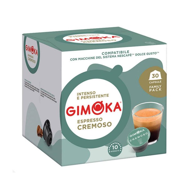 GIMOKA Cremoso кафе капсули съвместими с Dolce Gusto® 30 бр