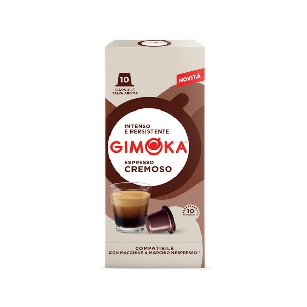 GIMOKA Cremoso капсули Nespresso® 10 бр