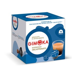 GIMOKA Decaffeinato безкофеинови кафе капсули съвместими с Dolce Gusto® 16 бр