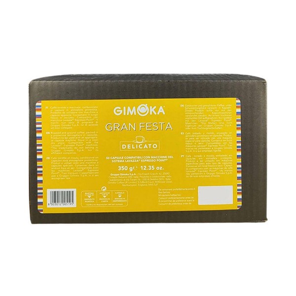 GIMOKA Gran Festa кафе капсули Espresso Point 50 бр.