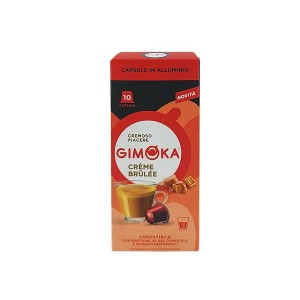 GIMOKA In Alluminio Creme Brule капсули Nespresso® 10 бр