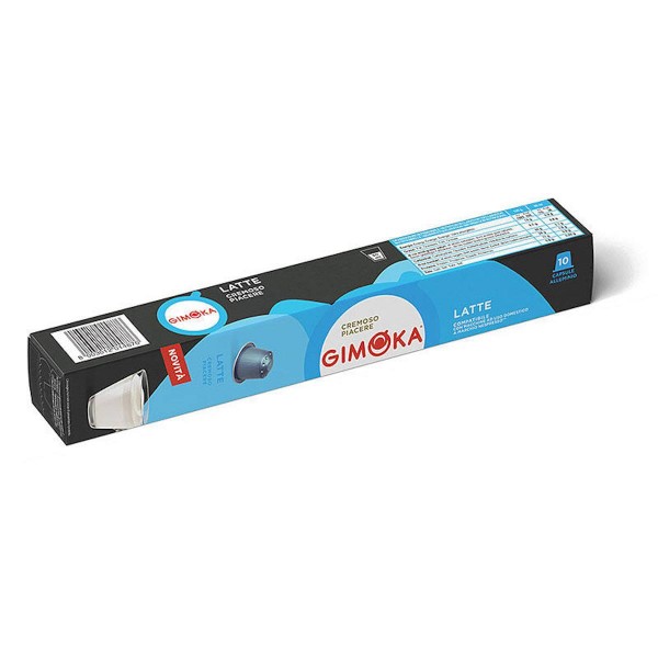 GIMOKA In Alluminio Latte капсули Nespresso® 10 бр