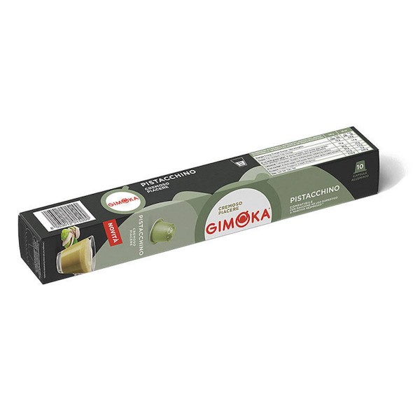 GIMOKA In Alluminio Pistacchino капсули Nespresso® 10 бр