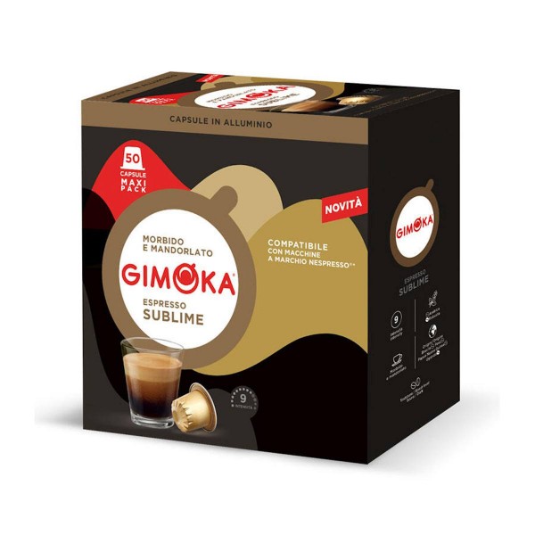 GIMOKA In Alluminio Sublime капсули Nespresso® 50 бр