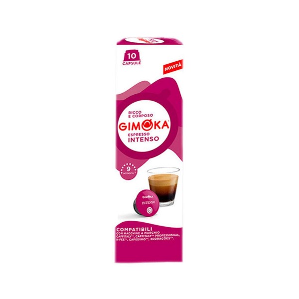 GIMOKA Intenso кафе капсули Caffitaly 10 бр.