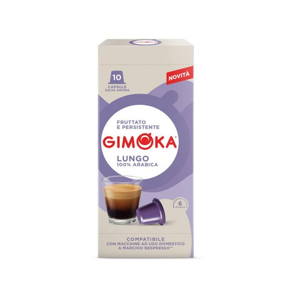 GIMOKA Lungo капсули Nespresso® 10 бр