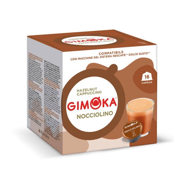 GIMOKA Nocciolino капсули съвместими с Dolce Gusto® 16 бр