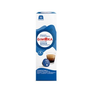 GIMOKA Soave Decaffeinato безкофеинови кафе капсули Caffitaly 10 бр.