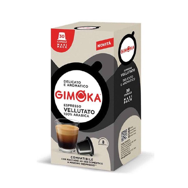 GIMOKA Vellutato 100% Arabica капсули Nespresso® 30 бр