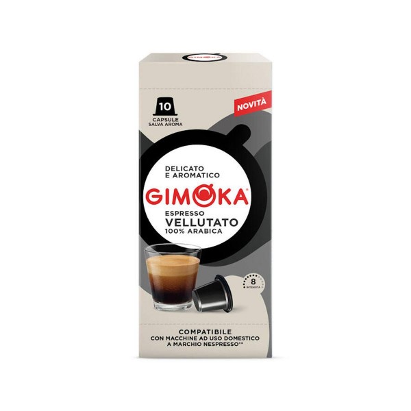 GIMOKA Vellutato 100% Arabica капсули Nespresso® 10 бр