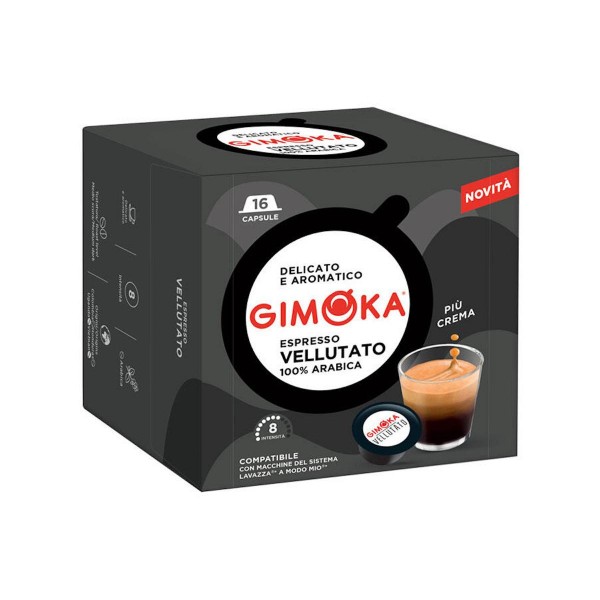 GIMOKA Vellutato кафе капсули A Modo Mio 16 бр.
