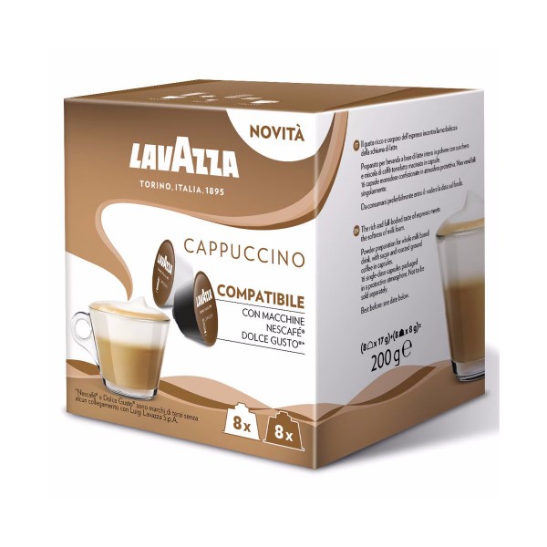 Lavazza Cappuccino 16 броя Nescafe® Dolce Gusto® съвместими капсули